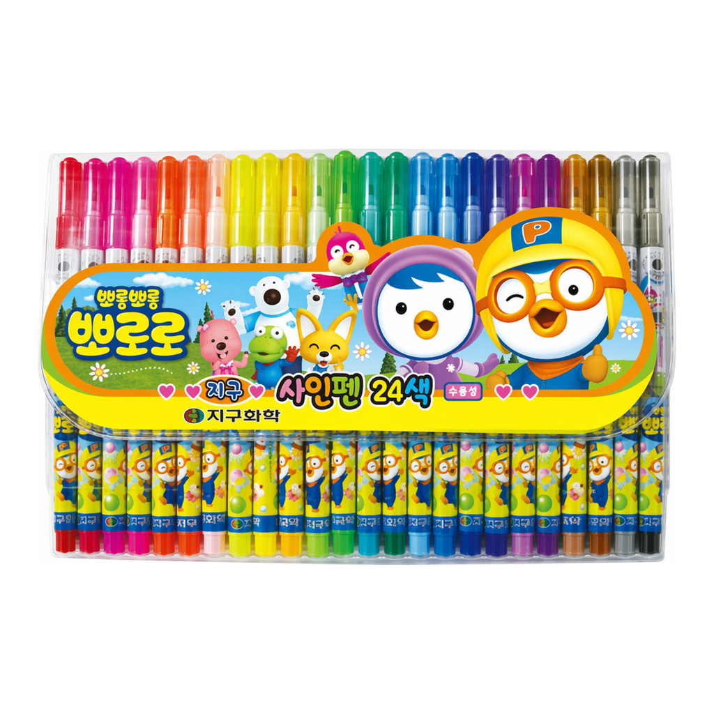 OFFICENEX 뽀로로 사인펜(24색)