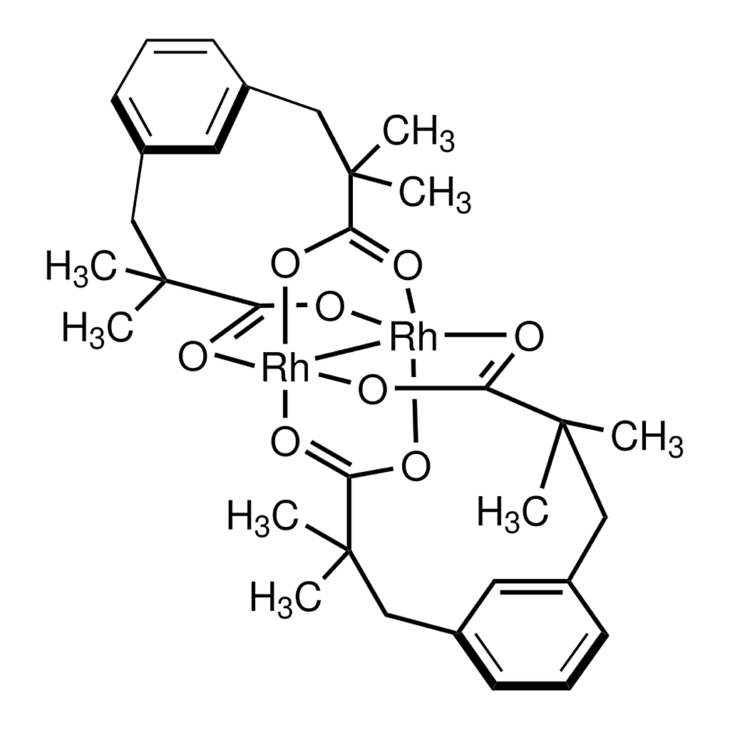 Merck Bis[rhodium(alpha,alpha,alpha',alpha'-tetramethyl-1,3-benzenedipropionic acid)]