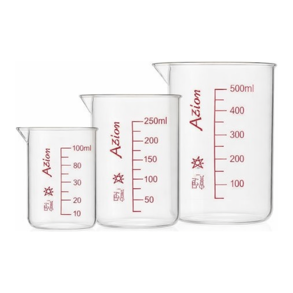 Merck Azlon Graduated Griffin-Style Low Form Beakers