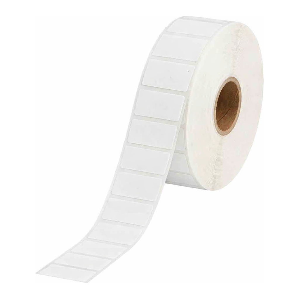 Brady Chemical Resistant Cryogenic Polypropylene Laboratory Labels for 1" Small Core Printers
