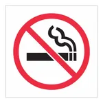 Brady No Smoking Picto Labels