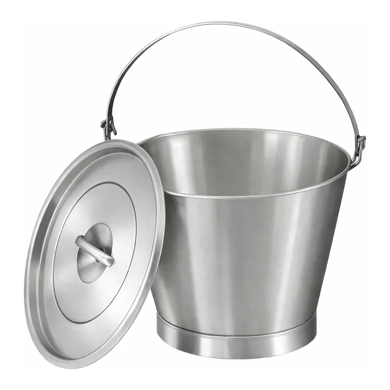 AS ONE Stainless Steel Bucket, SUS304, 양동이