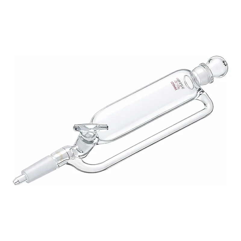 AS ONE Balanced Type Separatory Funnel(Glass Cock), 평형형 분액 깔때기(유리 콕)