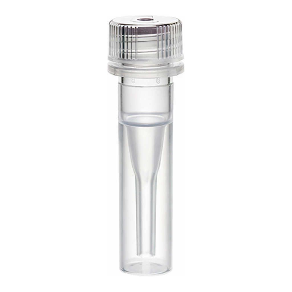 AS ONE Microtube Self-Standing Type without Tick Marks 0.5mL