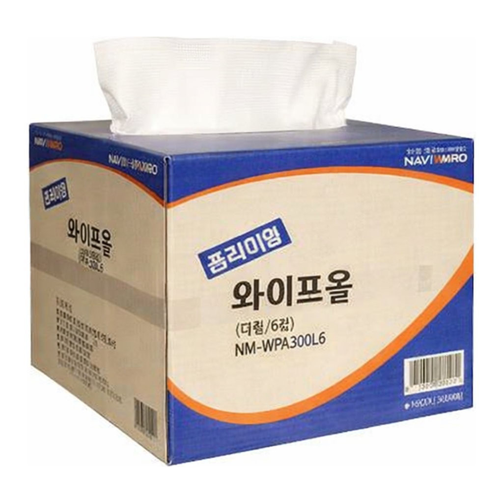 OFFICENEX [P]산업용 프리미엄 와이퍼(NM-WPA300L6/300매/대형/NAVI)
