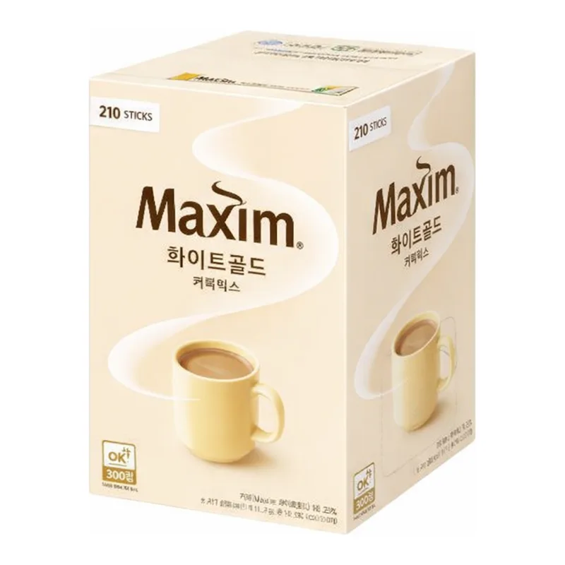 OFFICENEX 맥심 화이트골드 커피믹스(11.7g*210T/동서식품)