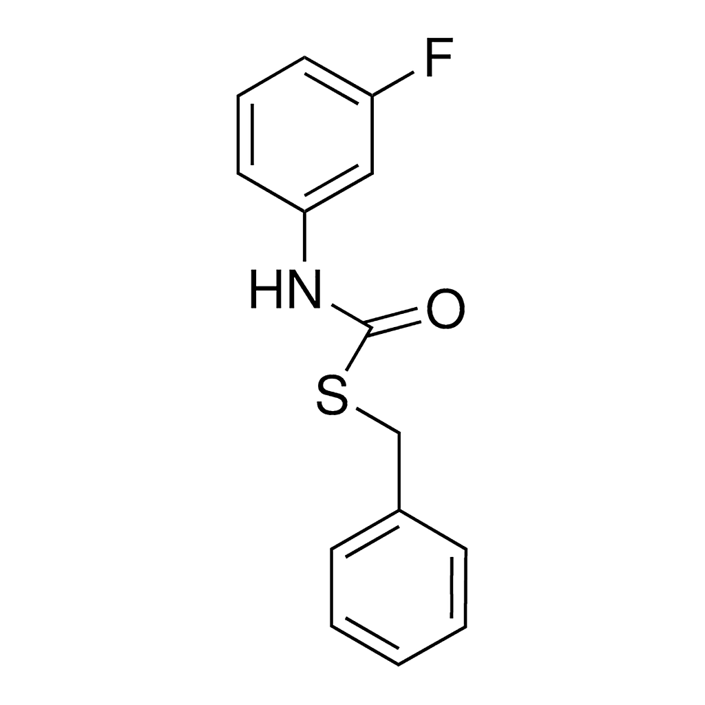 Merck S-BENZYL N-(3-FLUOROPHENYL)THIOC-