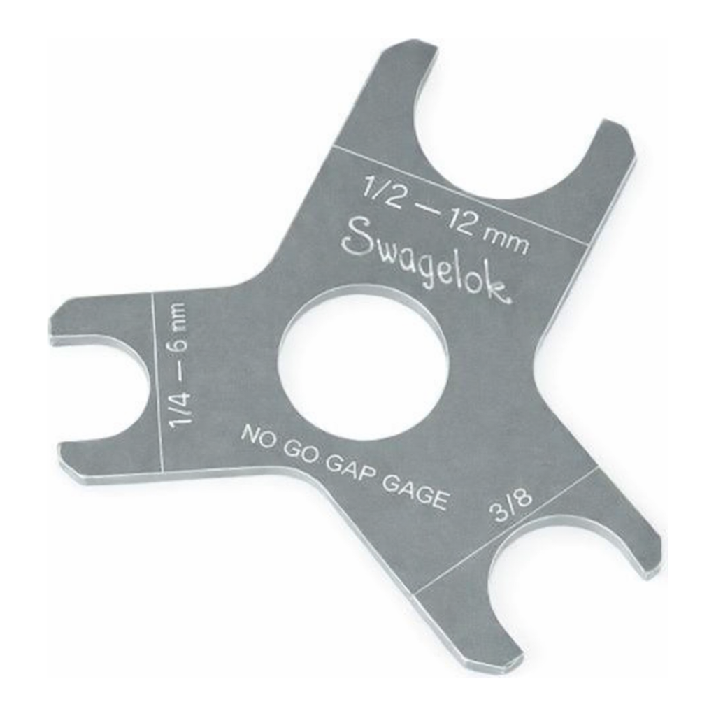Restek Inspection Gauge, Swagelok Compression Fitting Inspection Gauge, 1/4in 3/8in 1/2in Compres