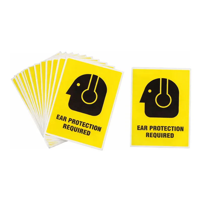 Brady Ear Protection Req. Label