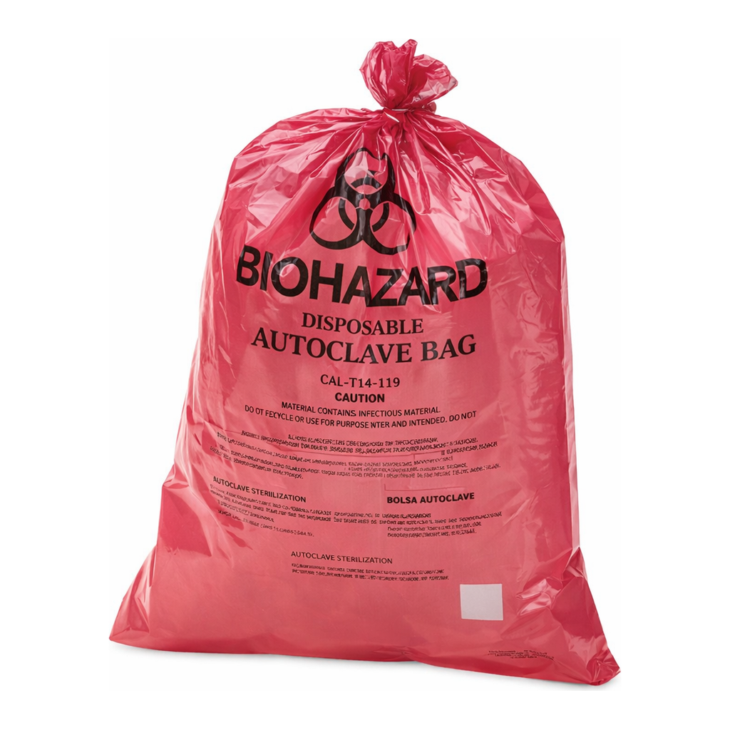 Merck Super strength biohazard disposal bags