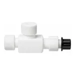 AS ONE Asflon(R) Needle Valve Right-Angled Type