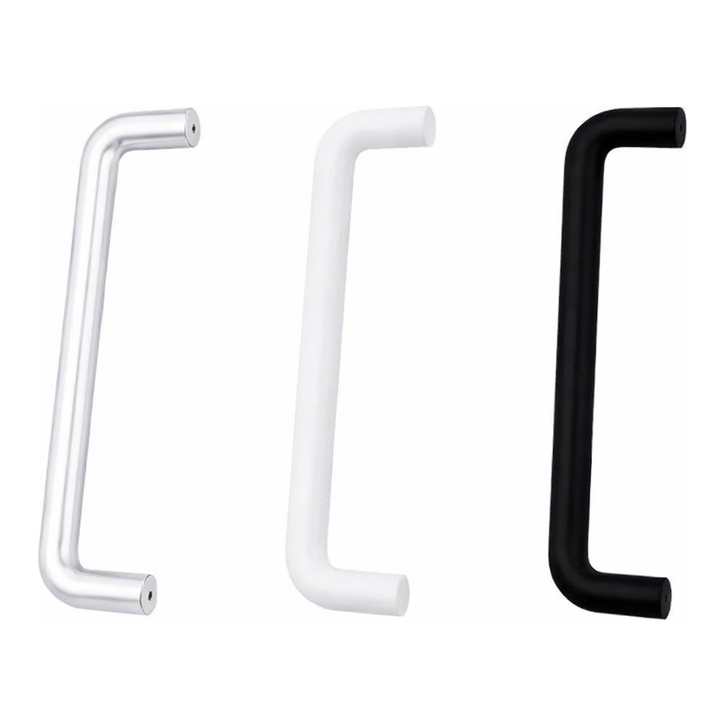 OFFICENEX [업체직송상품](CH)2구손잡이(ㄷ자봉/나사간격:96mm/실버)