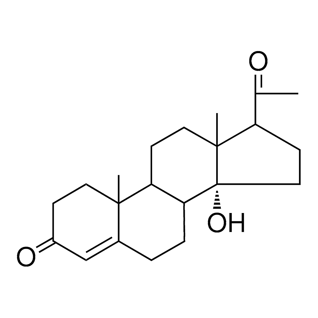Merck 14-ALPHA-HYDROXYPREGN-4-ENE-3, - 1 MG&