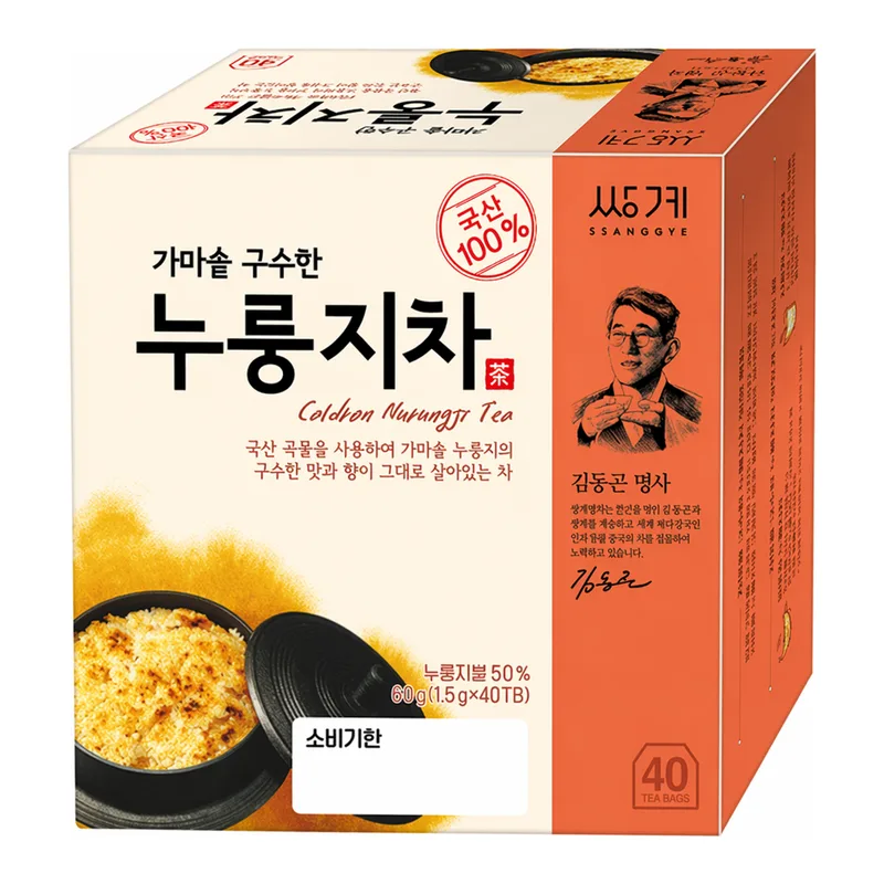 OFFICENEX 쌍계 구수한 누룽지차 (1.5gx40T)
