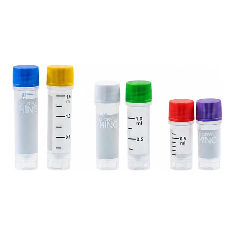 CryoKING Cryogenic Vials without Barcode, External Thread