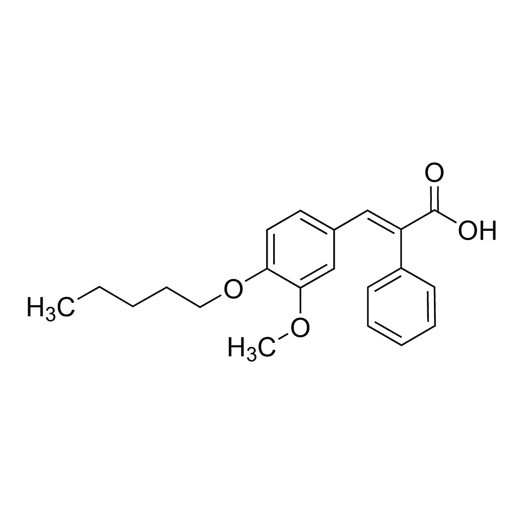 Merck 3-[3-Methoxy-4-(pentyloxy)phenyl]-2-phenyl-2-propenoic acid