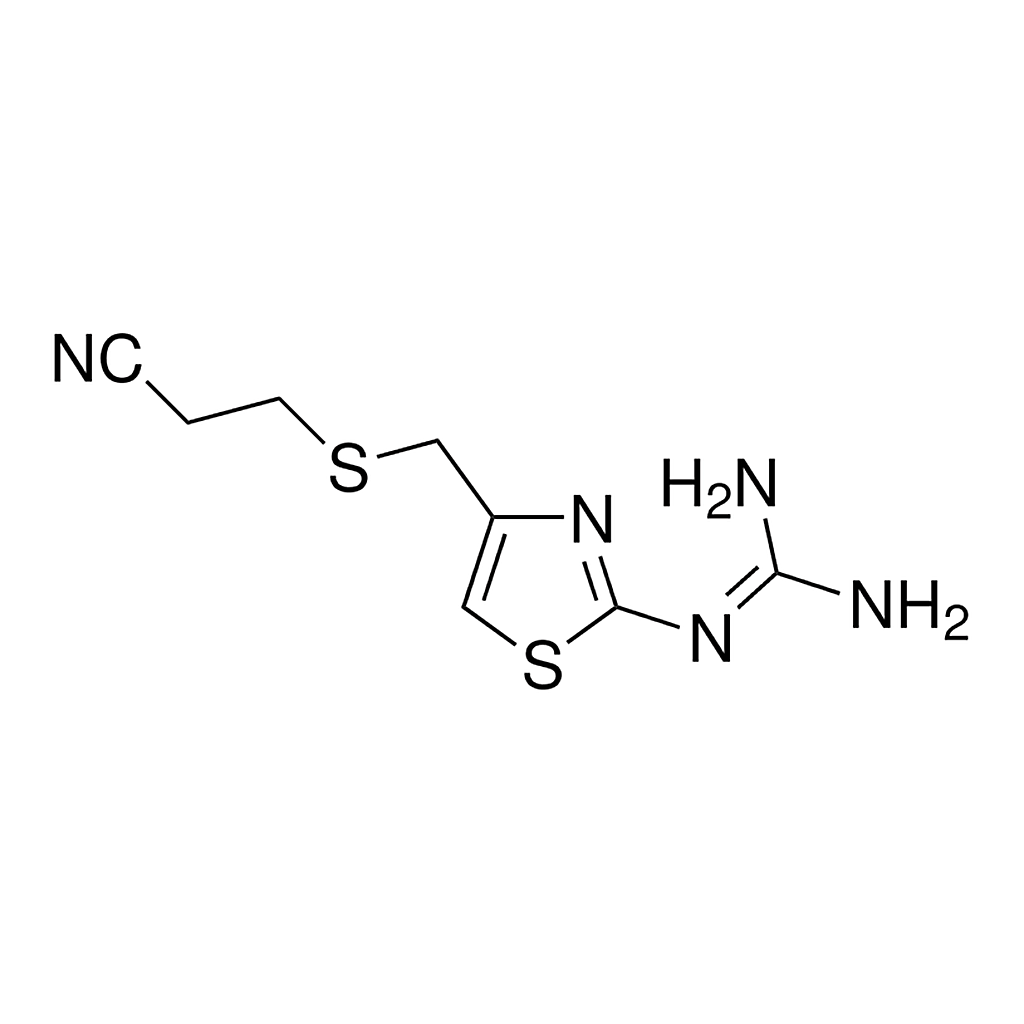 Merck 2-[4-(2-Cyanoethylthio)methyl]thiazolyl guanidine