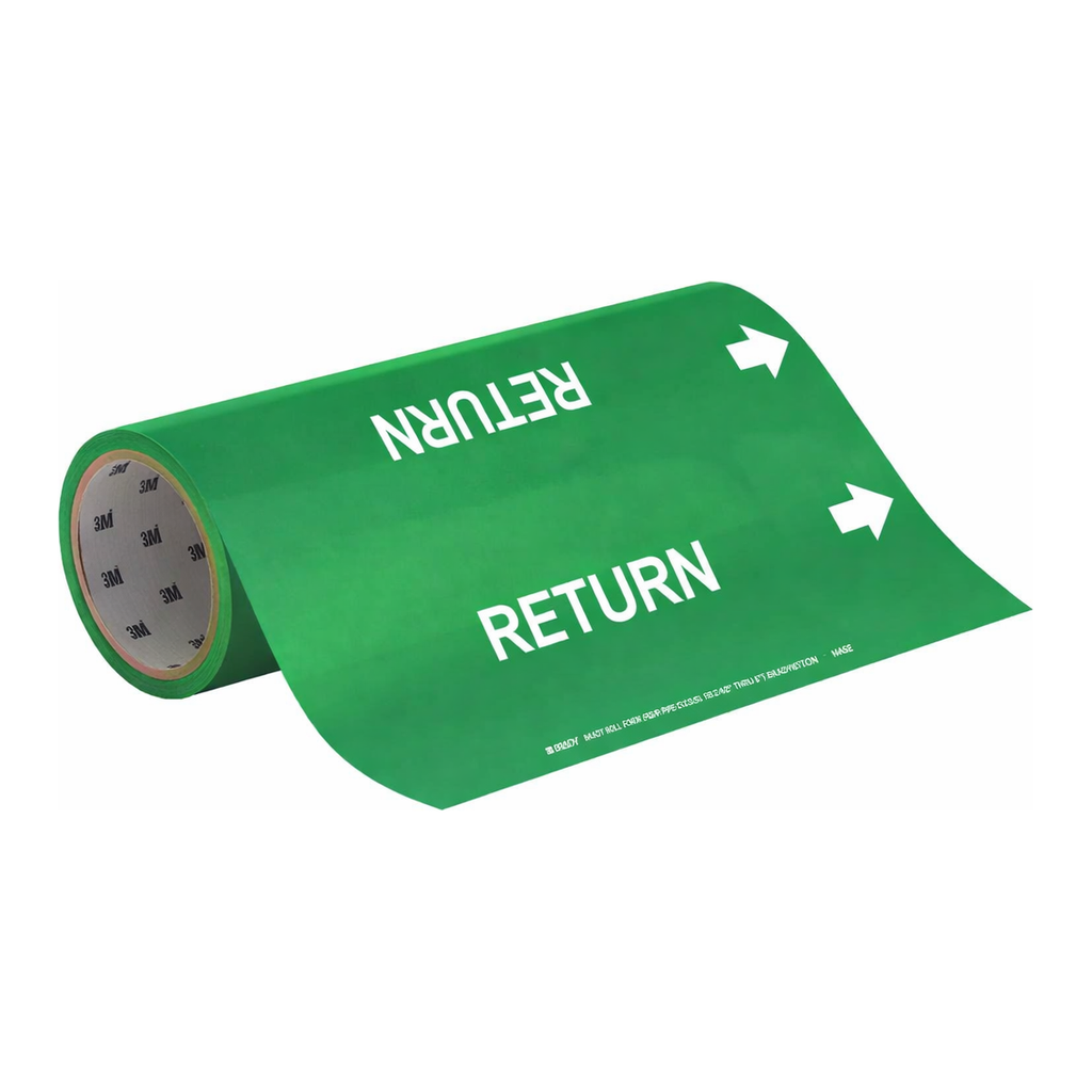 Brady RETURN Roll Form Pipe Marker