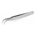 AS ONE Stainless Steel Tweezers Length 116mm Tip Size 33mm
