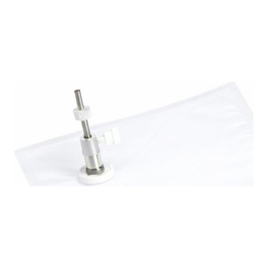 Restek Tedlar Bag, with ONLY Single Push/Pull Valve 3 Liter capacity, 9.5in x 10in, 10-pk