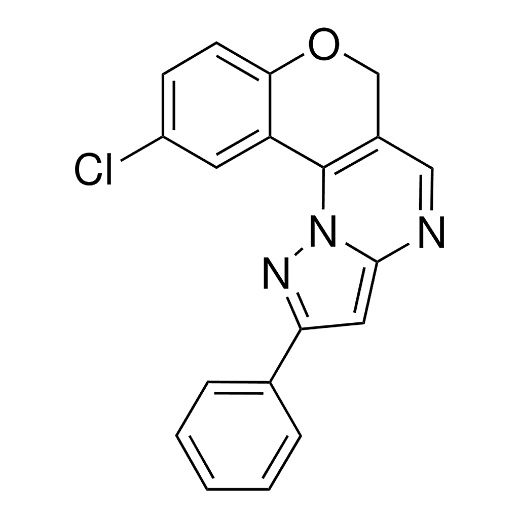 Merck 10-CHLORO-2-PHENYL-6H-CHROMENO[-