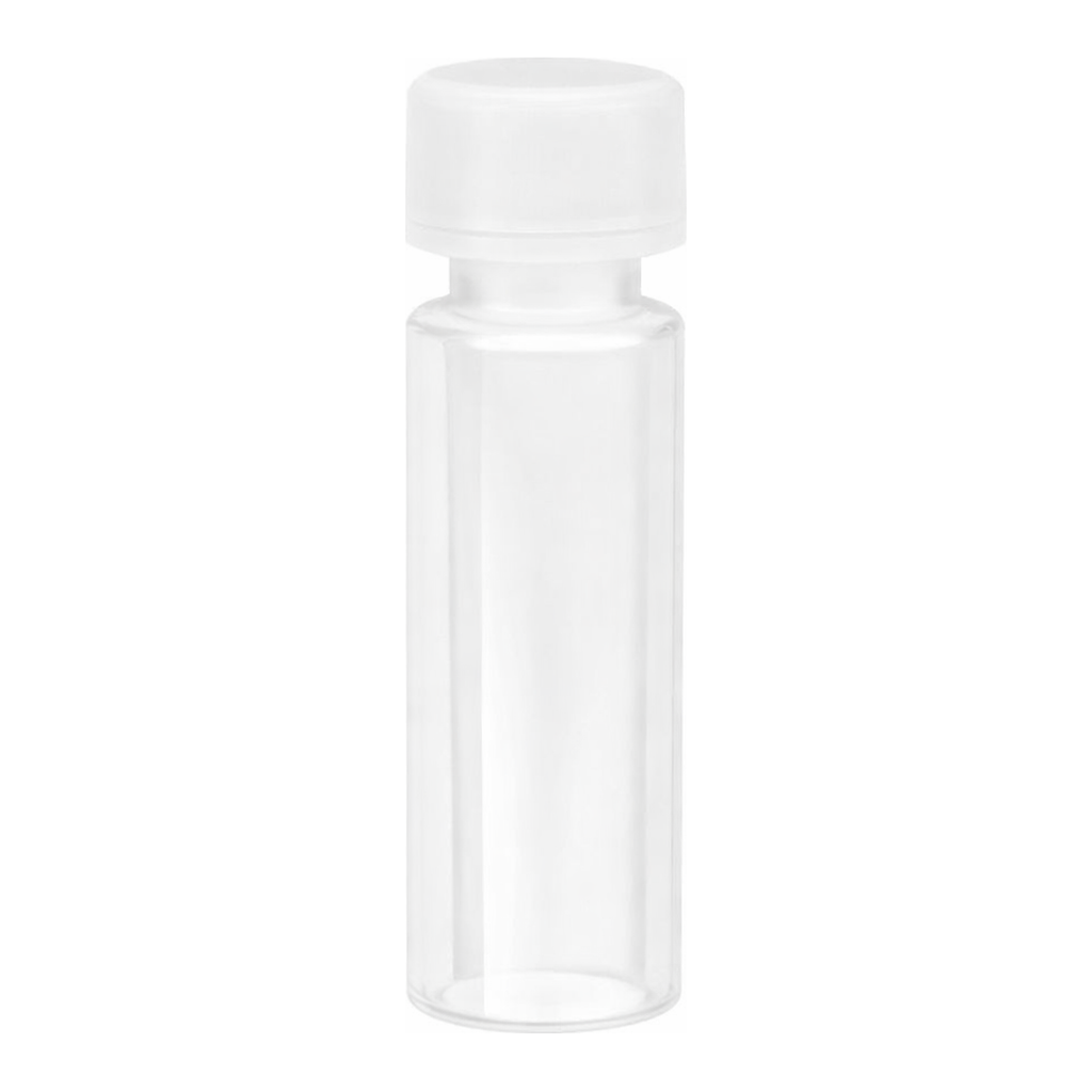 Waters Polypropylene 12 x 32 mm Screw Neck Vial, with Polyethylene Septumless Cap, 300 µL Volume, 100/pk