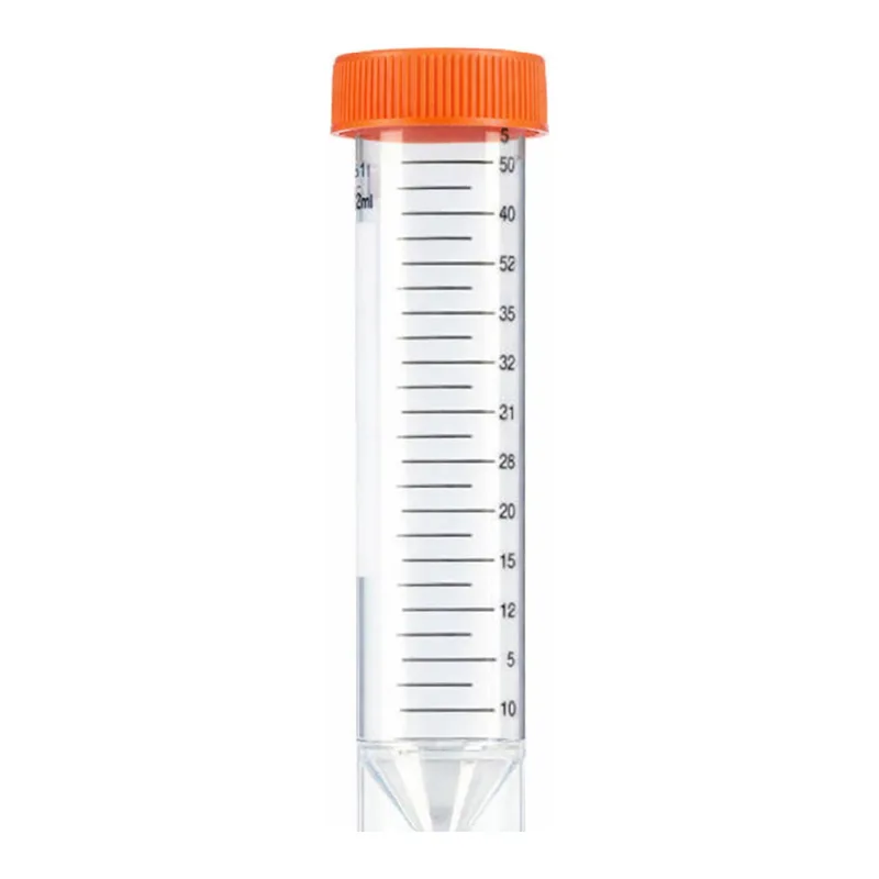 Thermo Fisher Scientific Polypropylene Centrifuge Tubes, Sterile, 50mL Conical tube with self-standing bottom; Max RCF: 3000xG; Polypropylene cap; No rack