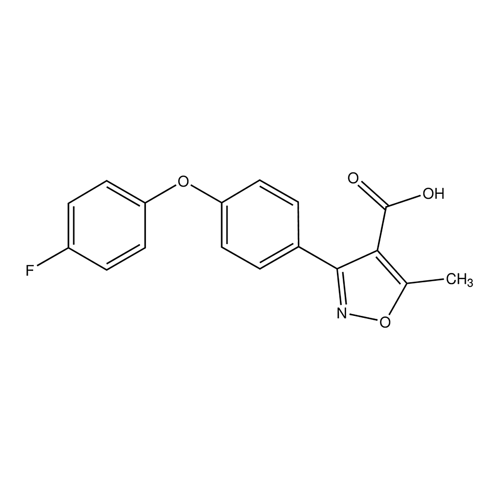Merck 3-(4-(4-Fluorophenoxy)phenyl)-5-methylisoxazole-4-carboxylic acid