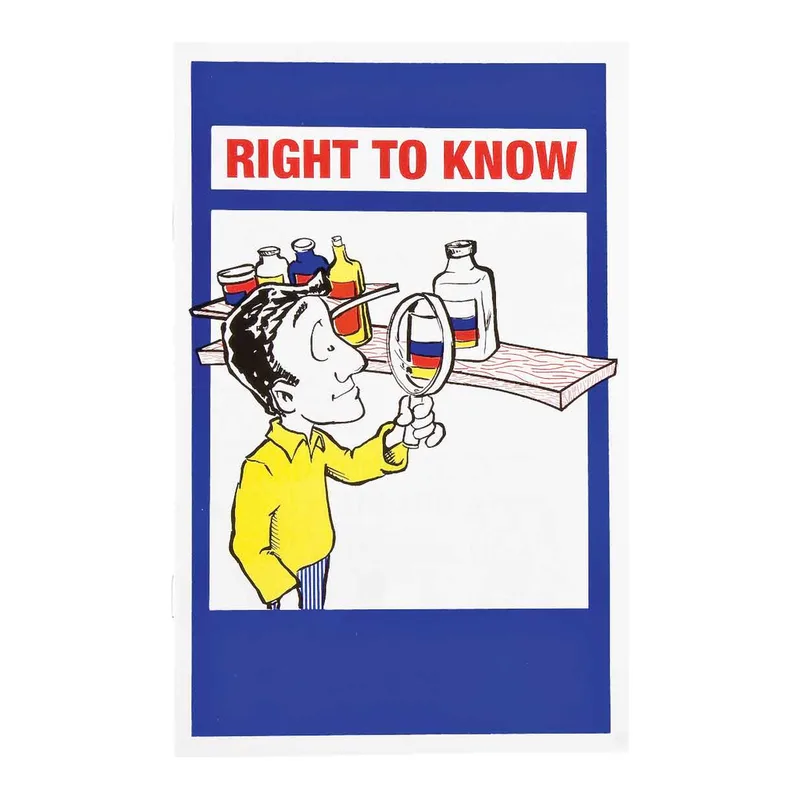 Brady Right To Know Booklets