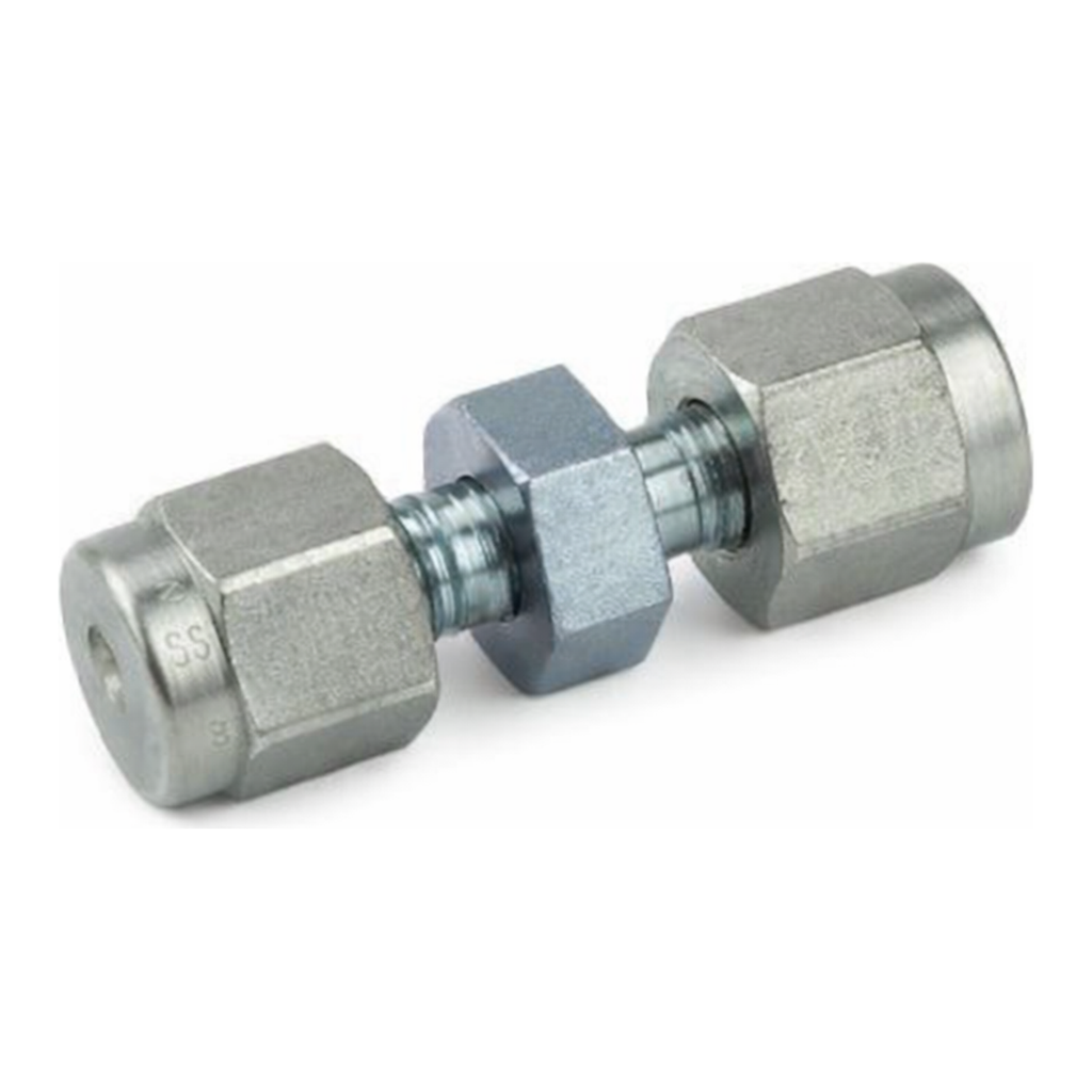 Restek Siltek Fittings, 1/16in Union Swagelok# SS-100-6