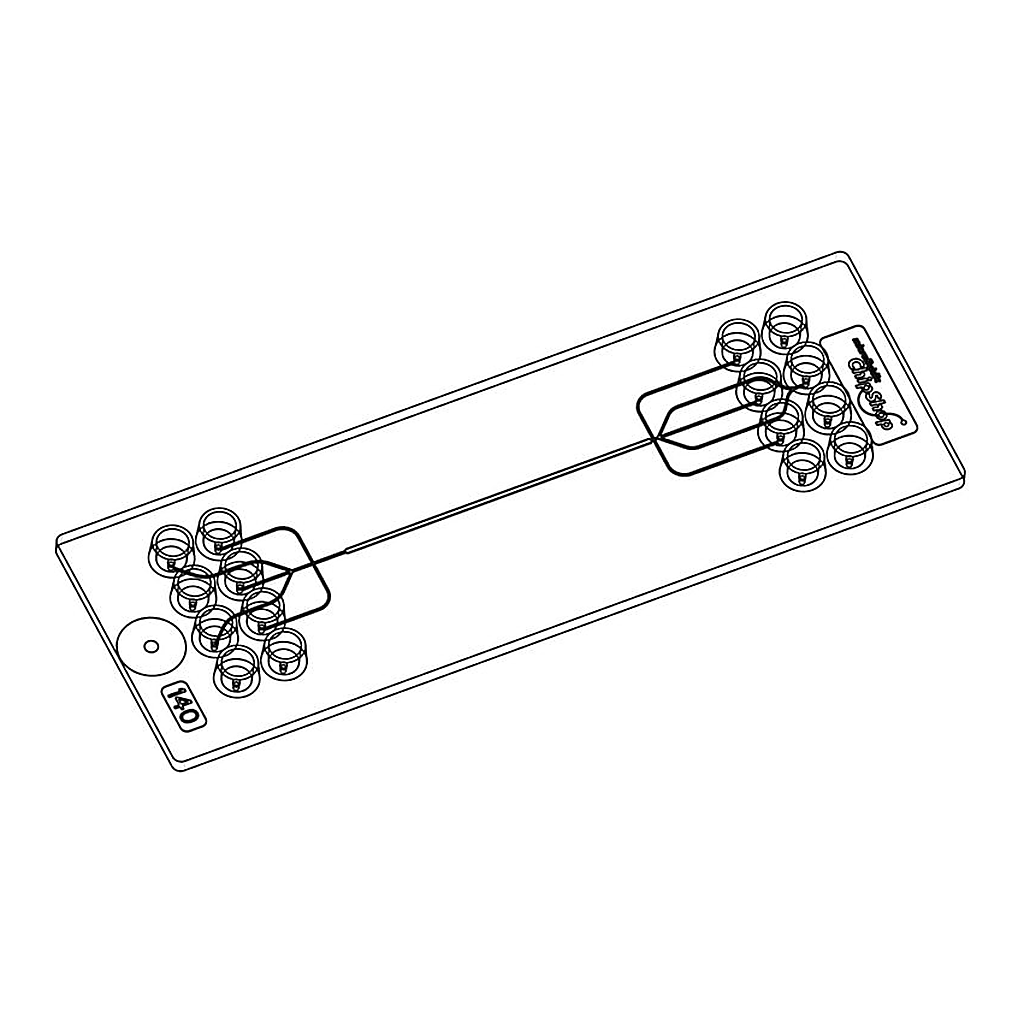 Merck Droplet generator chip - One channel design