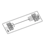 Merck Droplet generator chip - One channel design