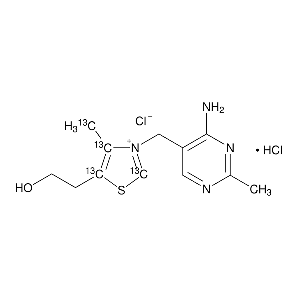 Merck Thiamine-(4-methyl-13C-thiazol-5-yl-13C3) hydrochloride