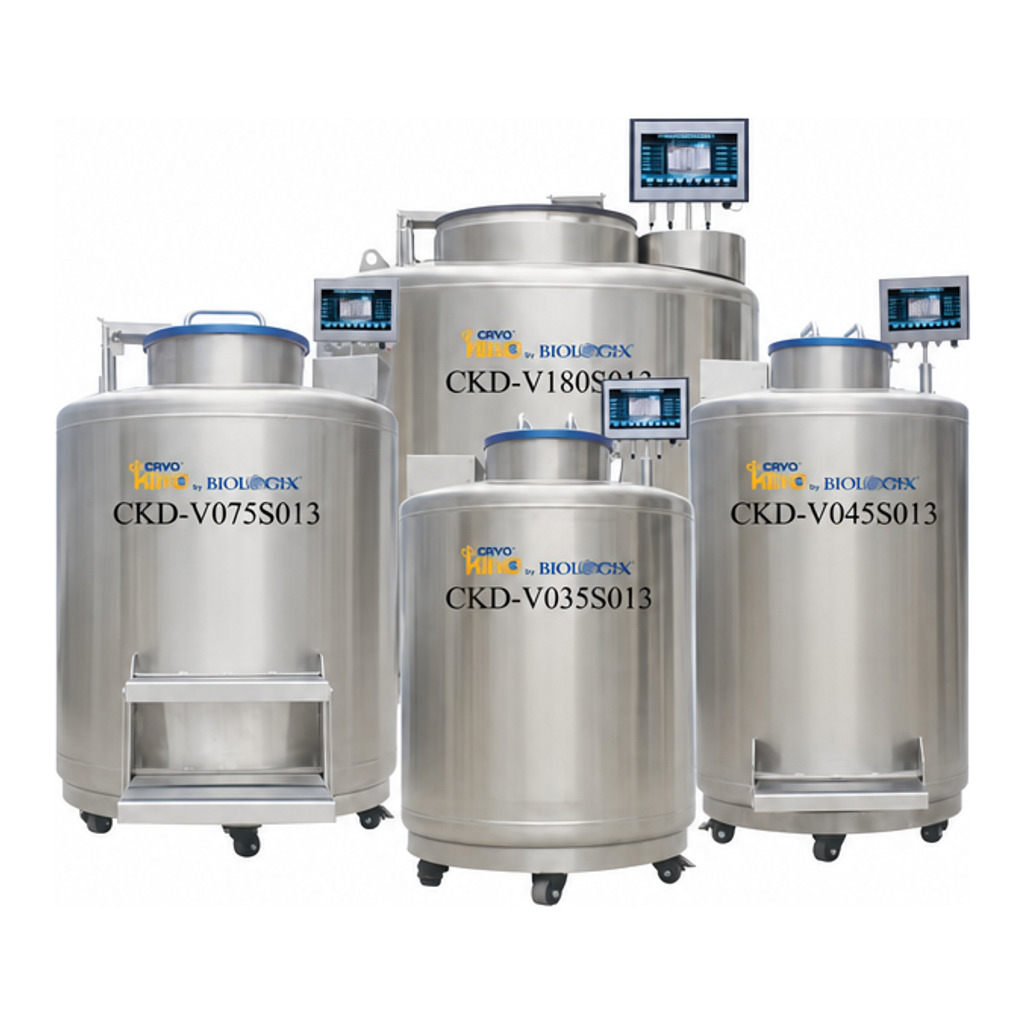 CryoKING Liquid Nitrogen Tank, Biobank Series