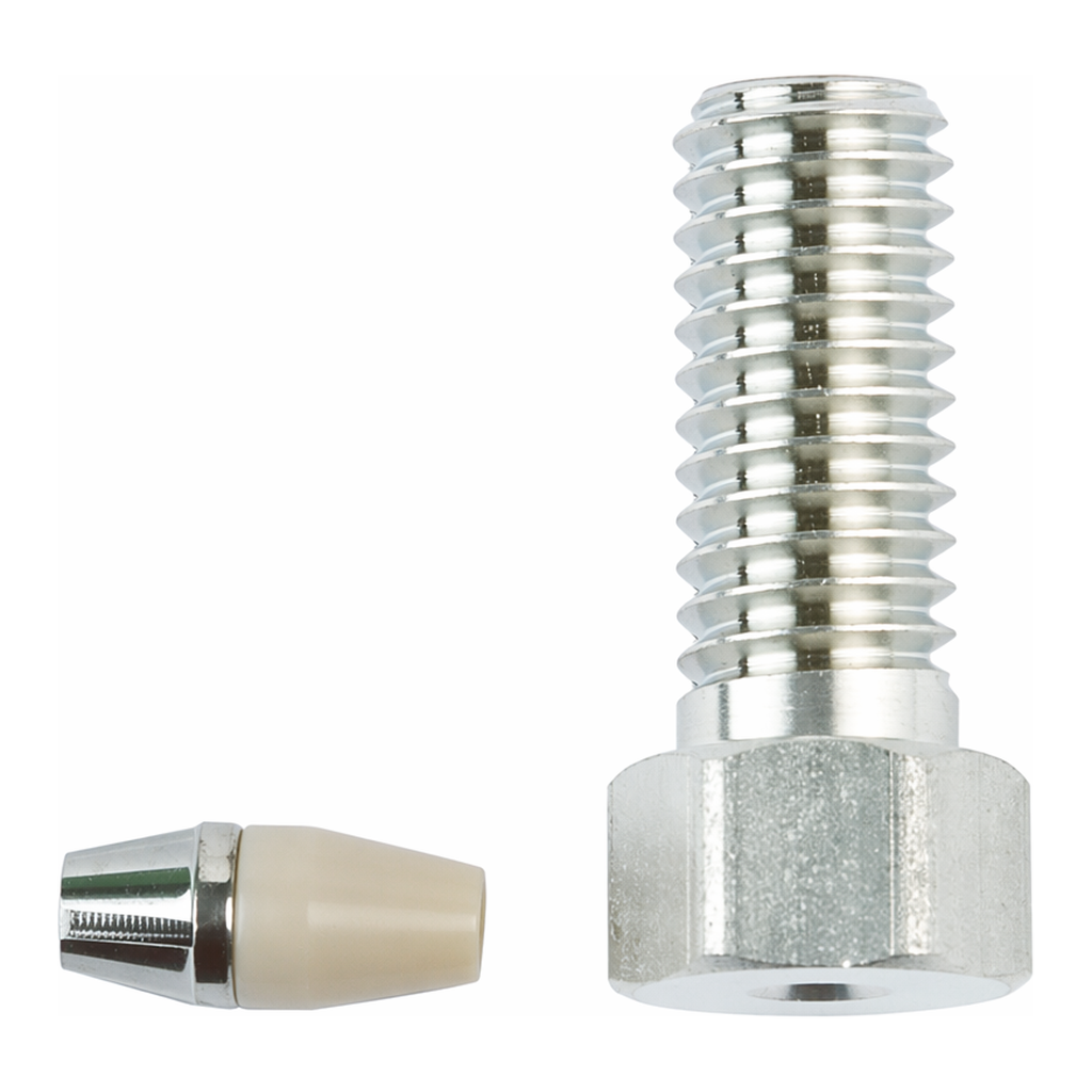 Restek EXP Long HexHead Fitting, w/Hybrid Ferrule, ea