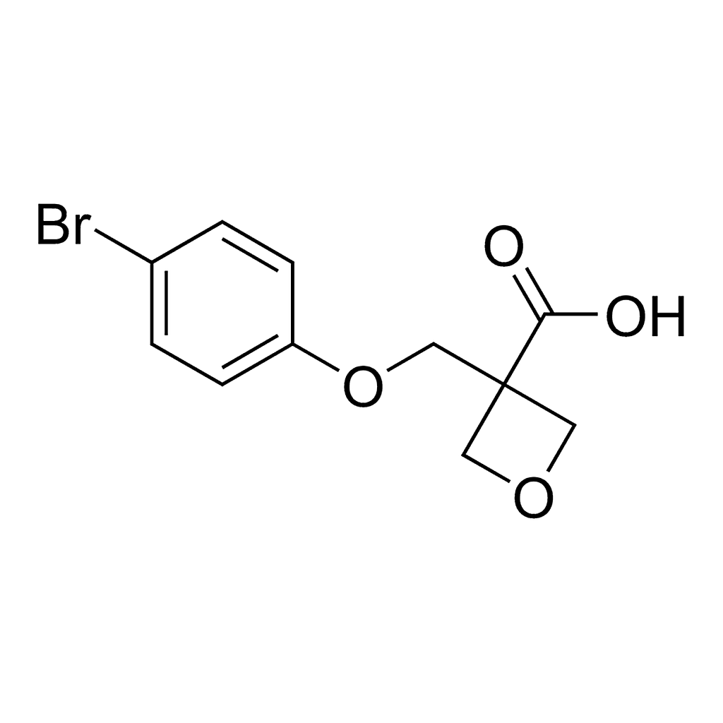 Merck 3-[(4-Bromophenoxy)methyl]-3-oxetanecarboxylic acid
