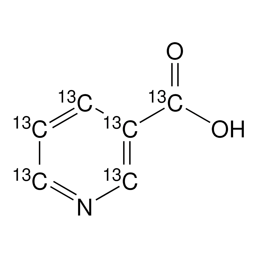 Merck Nicotinic acid-13C6