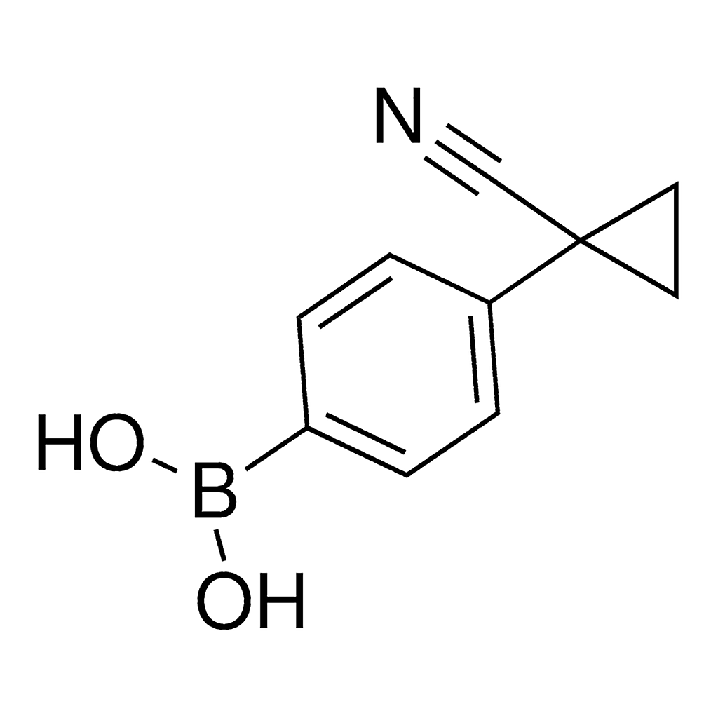 Merck 1-(4-boronophenyl)cyclopropanecarbonitrile