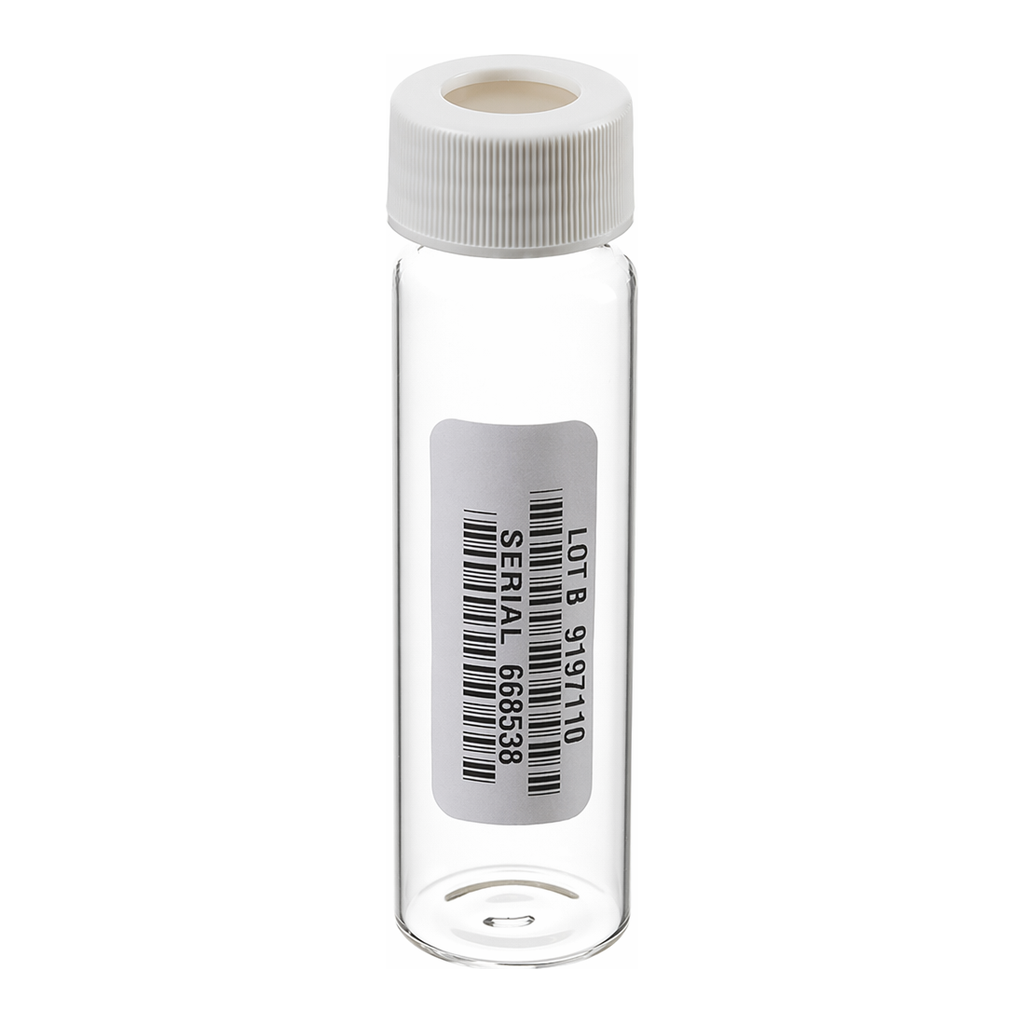 Thermo Fisher Scientific Precleaned with Certification Glass EPA Vials