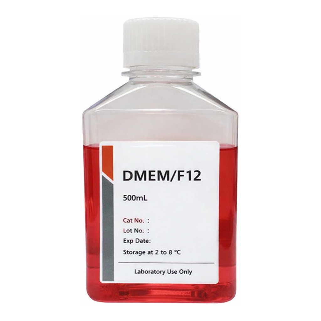 THE BIROCELL DMEM/F12, w/ 15mM HEPES, phenol red