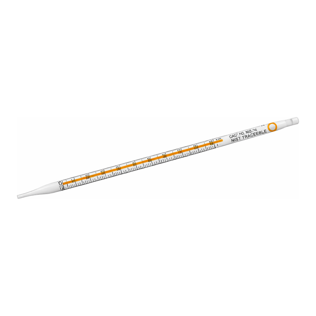 Greiner Bio One PIPETTE, 10 ML, GRADUATION 1/10, STERILE,PLASTIC/PLASTIC-PACKAGING, TRIPLE PACKED