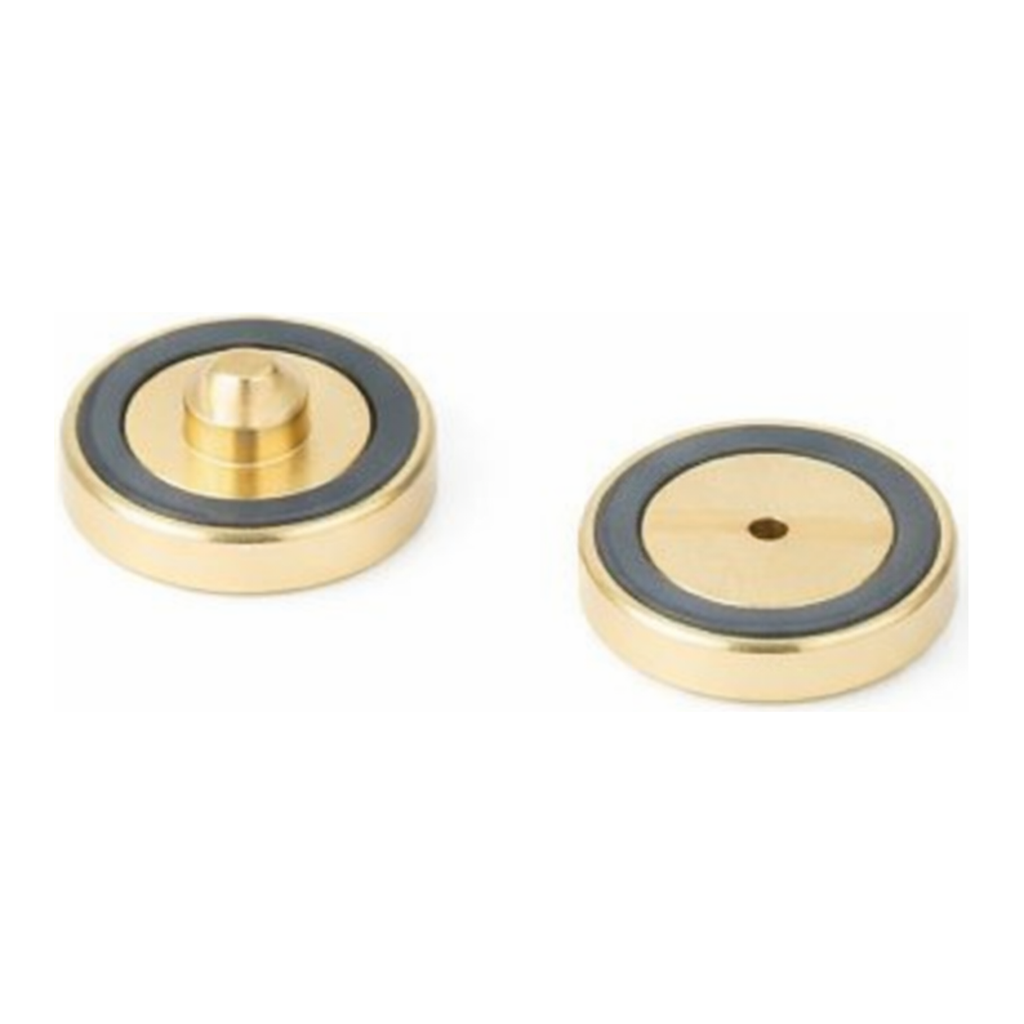 Restek Gold Plated Inlet Seal, Dual Vespel Ring, 0.8mmID 2pk