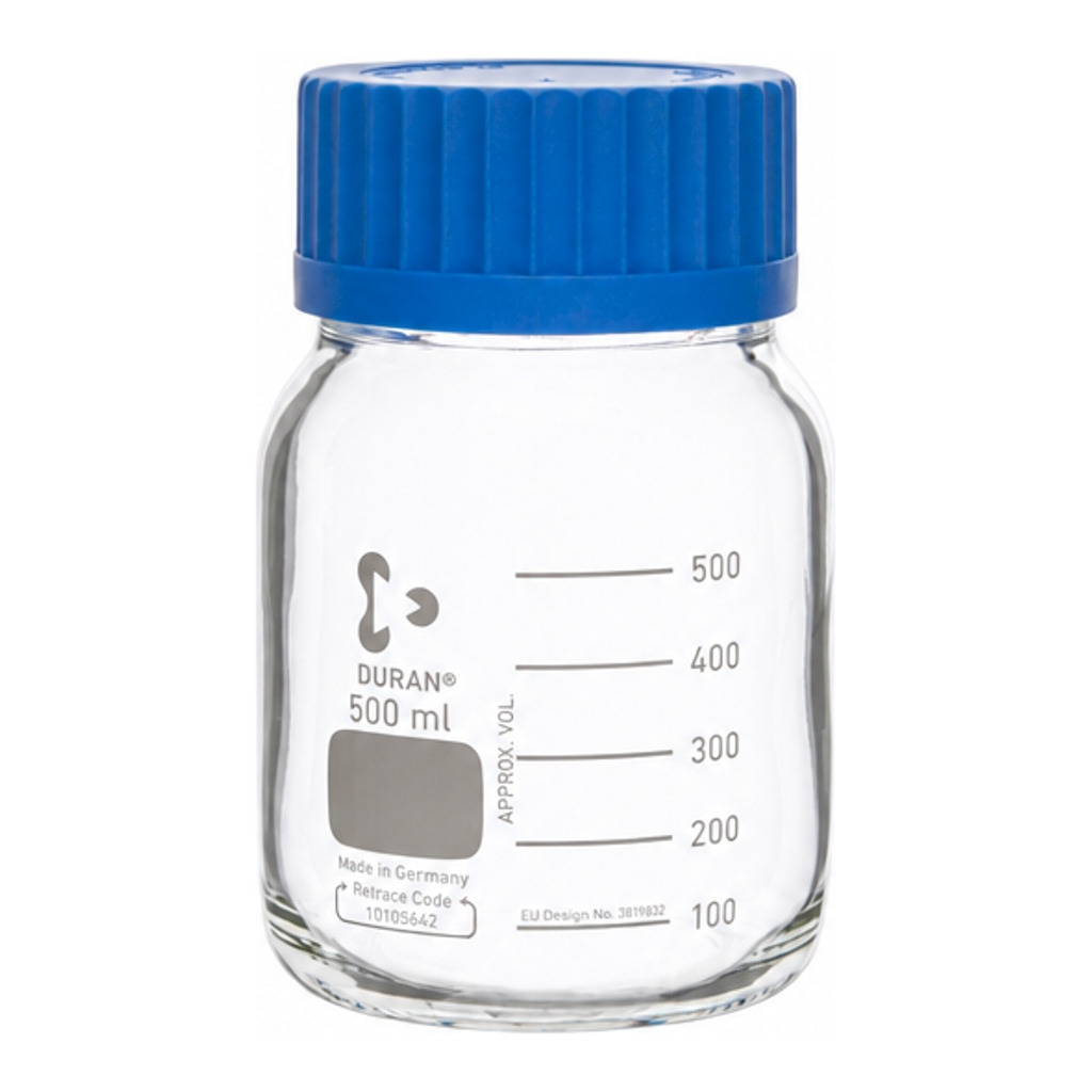 DURAN lab bottle, GLS80, 500 ml, clear