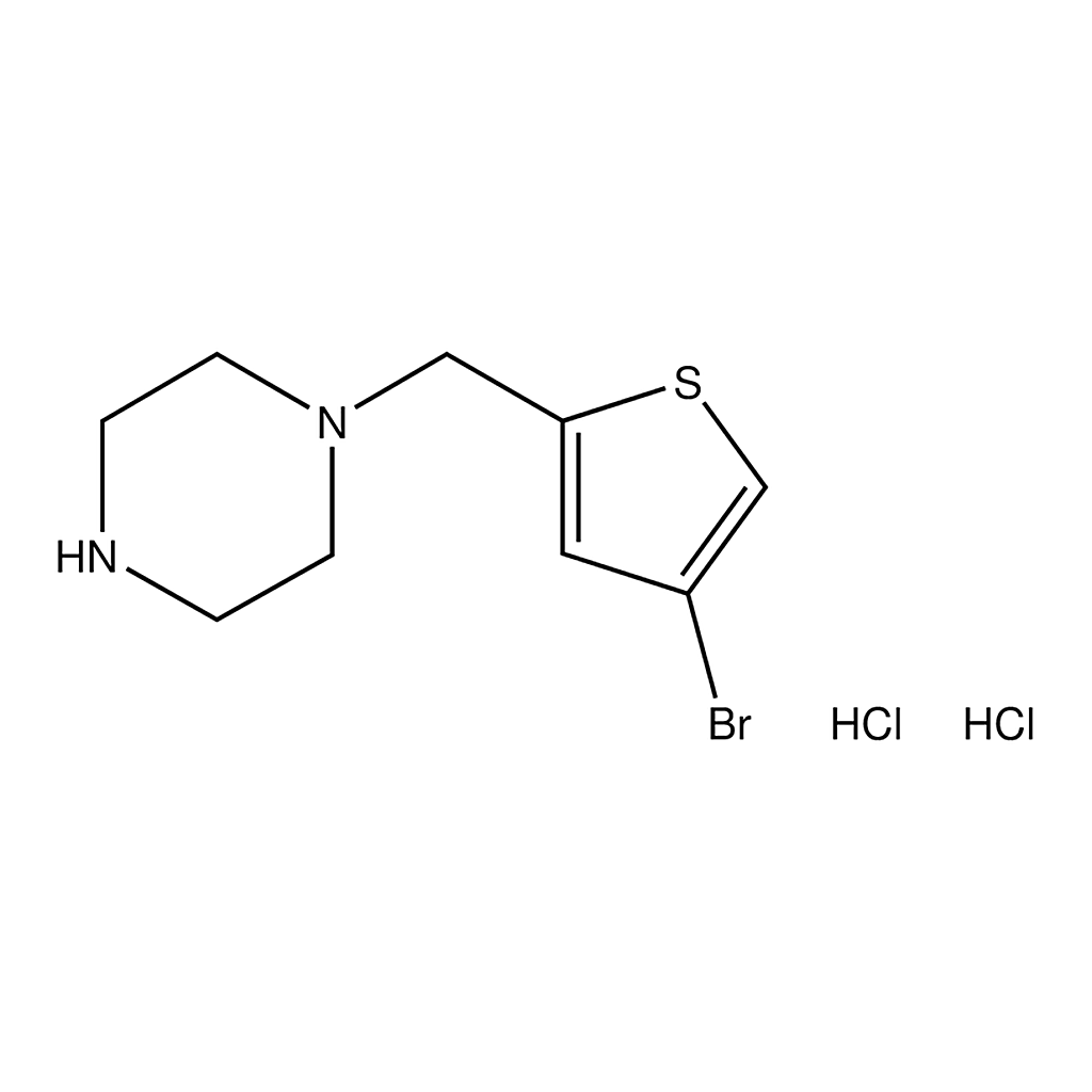 Merck 1-[(4-Bromo-2-thienyl)methyl]piperazine dihydrochloride