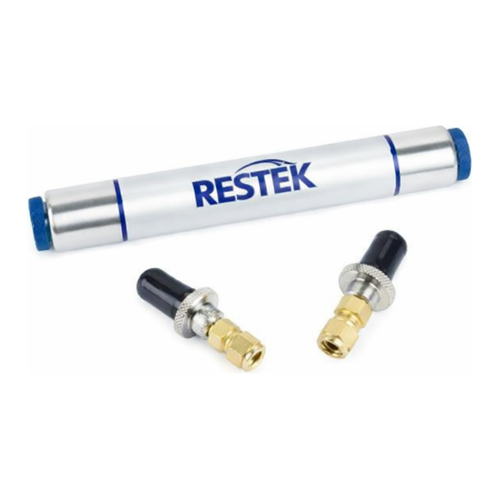 Restek Super-Clean Click-on Trap, Complete Carrier Gas Filter Kit, 1/4in Brass, Includes 2 Connec
