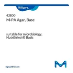 Merck M-PA Agar, Base
