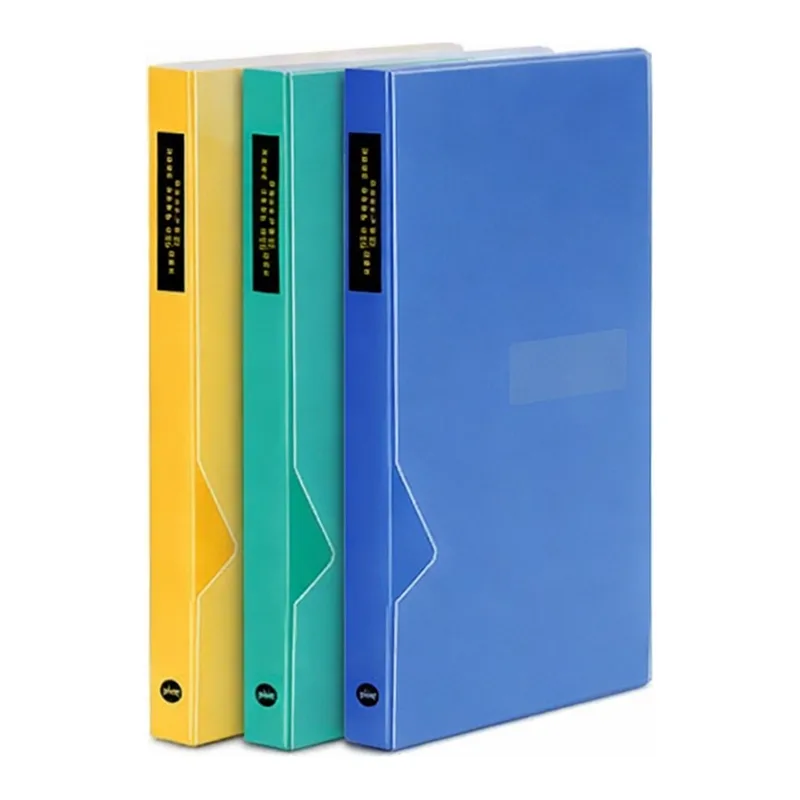 OFFICENEX 아톰 PP명함화일120명 N101 녹색