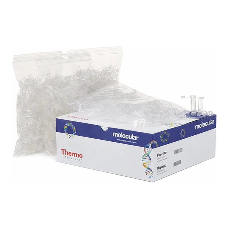 Thermo Fisher Scientific Tubes, 0.5 mL, flat cap, assorted colors