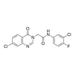 Merck N-(3-CHLORO-4-FLUOROPHENYL)-2-(-
