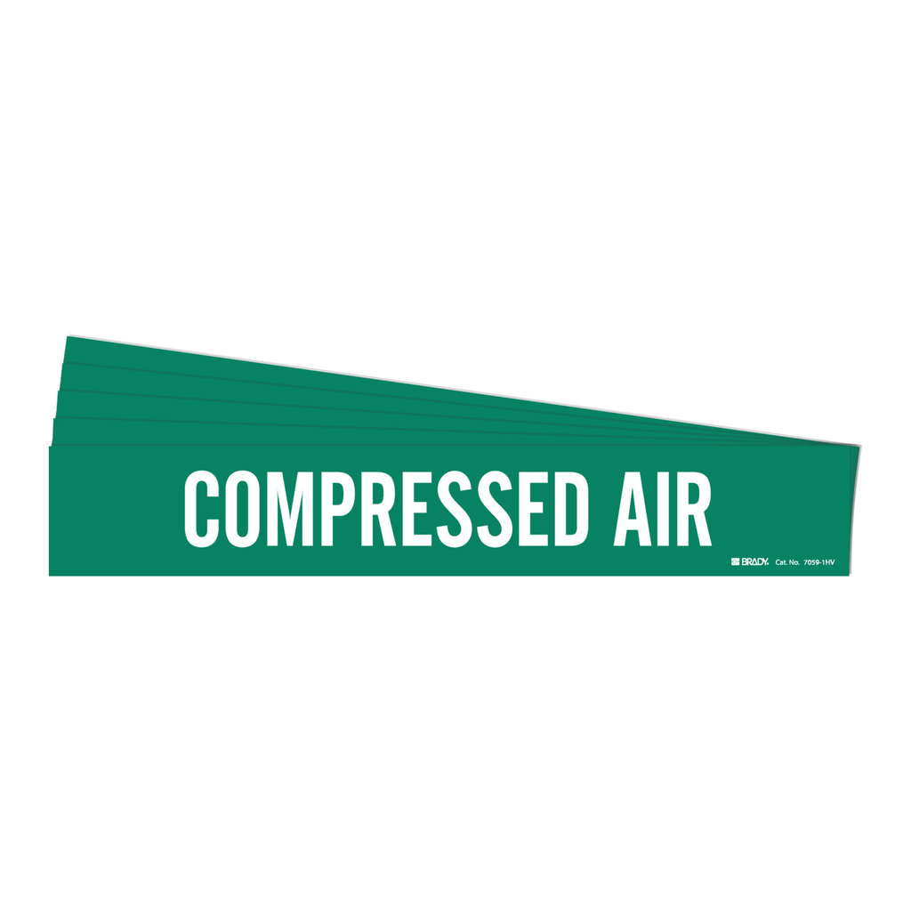 Brady COMPRESSED AIR Pipe Marker